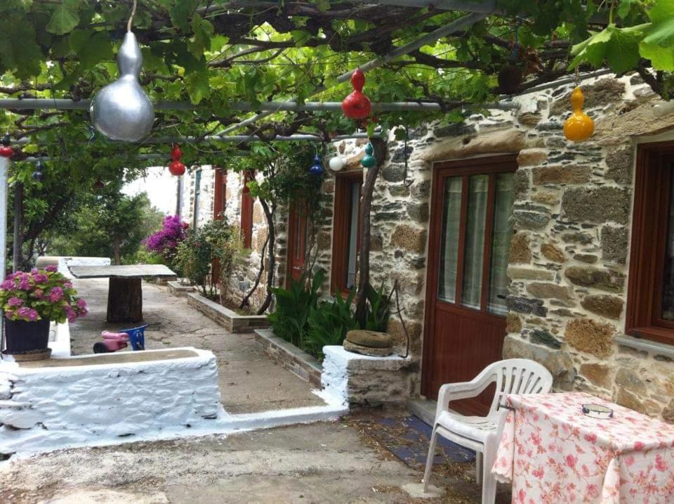 Πέτροκτιστο Σπίτι. Stone House Villa Karystos  Exteriör bild